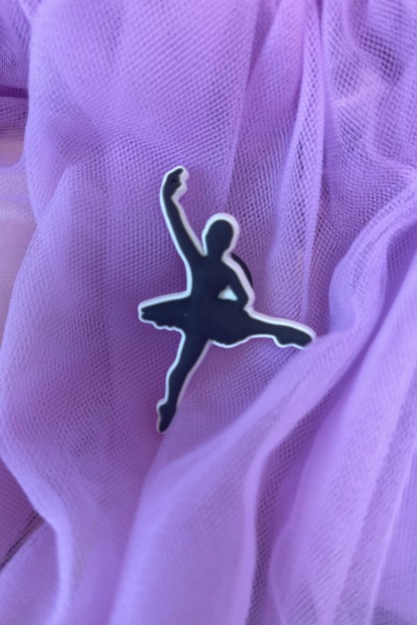 Ballerina Front Attitude Shoe Charm for Crocs at The Dance Shop Long Island