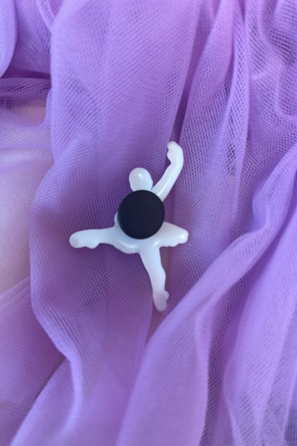 Ballerina Front Attitude Shoe Charm for Crocs at The Dance Shop Long Island