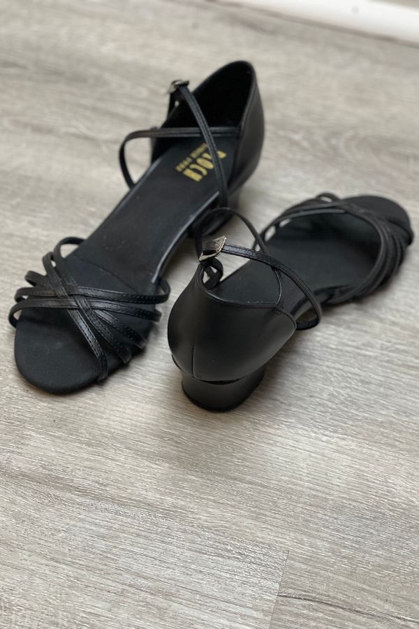 Bloch Ladies Annabella Latin Practice Shoes in Black S0806L at The Dance Shop Long Island