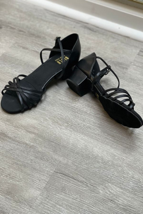 Bloch Ladies Annabella Latin Practice Shoes in Black S0806L at The Dance Shop Long Island