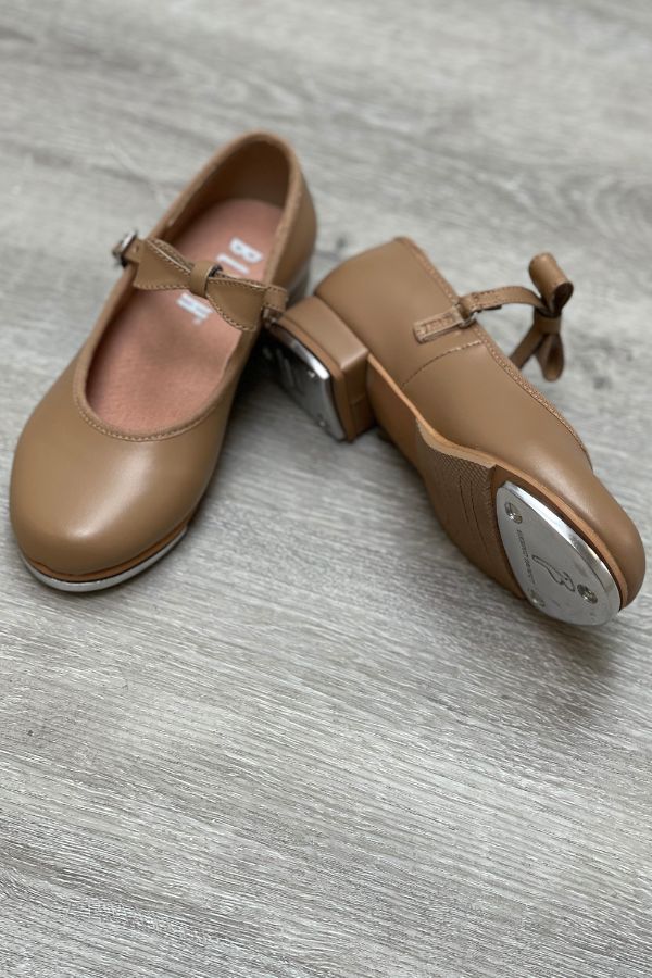 Bloch Children's Merry Jane Buckle Tap Shoes in Bloch Tan Style S0352G at The Dance Shop Long Island