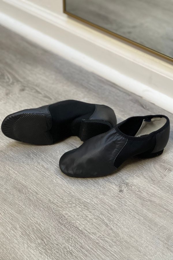 Bloch Neoflex Jazz Slip Ons in black at The Dance Shop Long Island