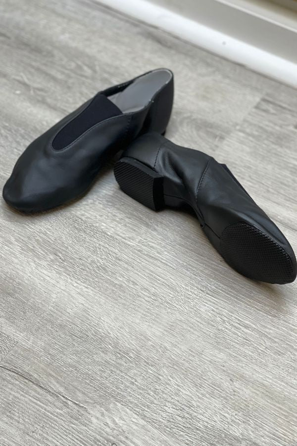 Bloch Super Jazz Slip On Jazz Shoes S0401 in black at The Dance Shop Long Island