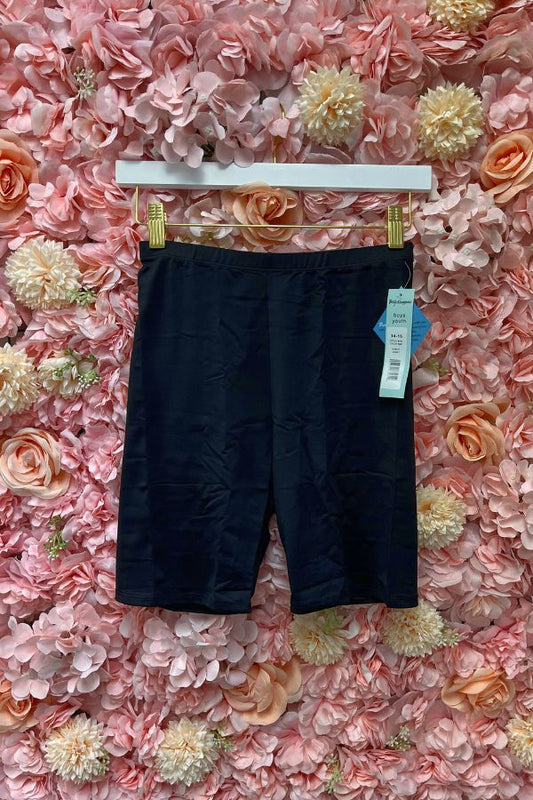 Body Wrappers Boys Prowear Dance Shorts in Black Style B192 at The Dance Shop Long Island