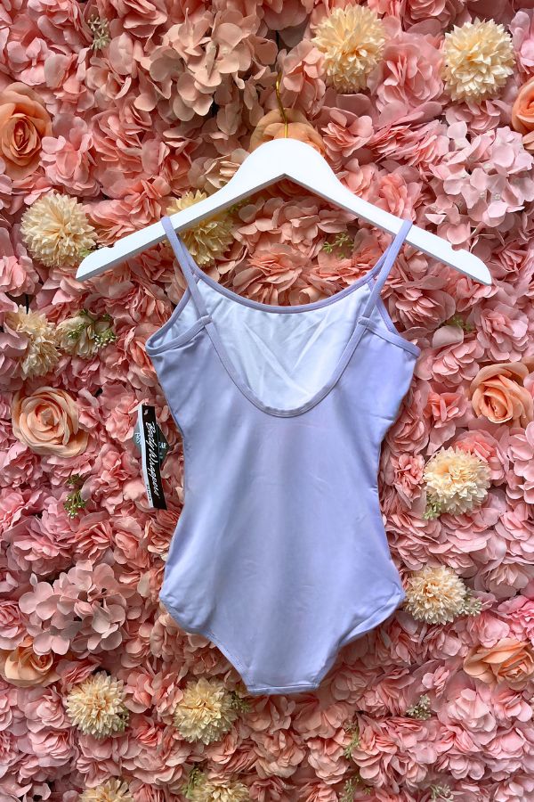 Body Wrappers Women's Camisole Leotard in Lilac Style BWP224 at The Dance Shop Long Island