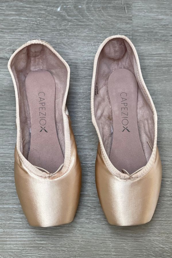 Capezio Kylee 1140W Pointe Shoes in petal pink at The Dance Shop Long Island