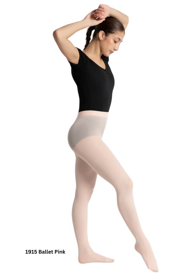 Ultra Soft Self Knit Waistband Transition Tight by Capezio