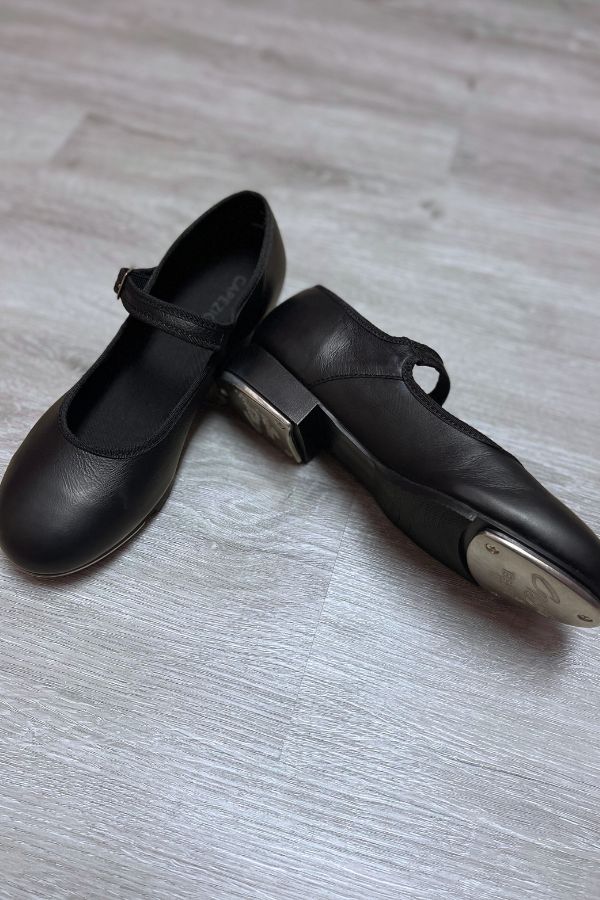 Capezio Adult Mary Jane Buckle Tap Shoes in Black Style 3800 at The Dance Shop Long Island