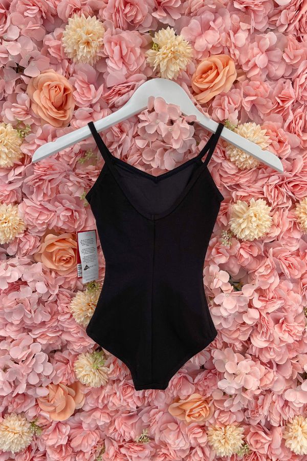 Capezio Children's Princess Seam Camisole Leotard in Black Style CC101C at The Dance Shop Long Island