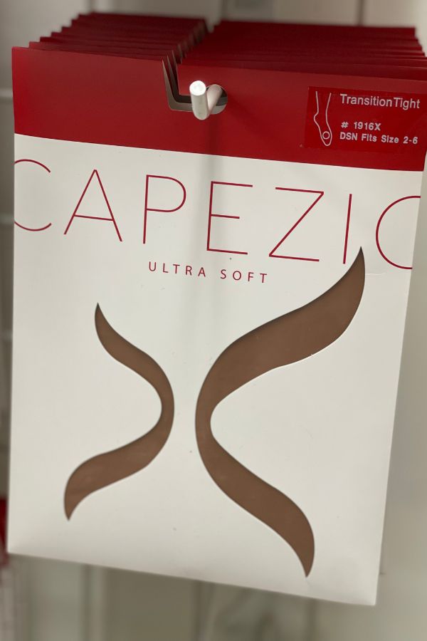 Capezio Children's Ultra Soft Transition Tights in Dark Suntan Style 1916X at The Dance Shop Long Island