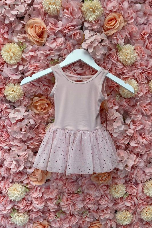 Capezio Girls Back Keyhole Tutu Dress in Pink Style 11728C at The Dance Shop Long Island