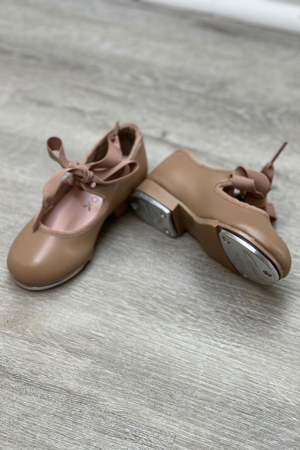 Capezio Children's Jr. Tyette Tap Shoes in Caramel Style N625C at The Dance Shop Long Island