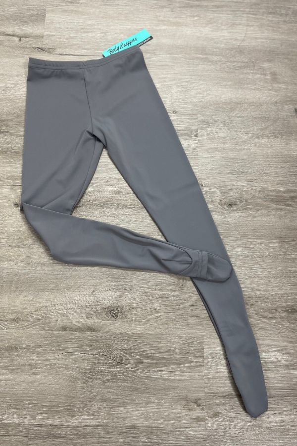 Mens Convertible Dance Tights in Slate Gray from Body Wrappers at The Dance Shop Long Island