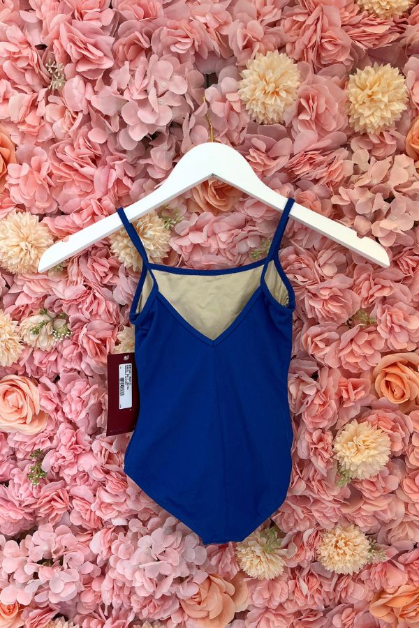 Mirella Girls Camisole Leotard in Royal Style M201C at The Dance Shop Long Island