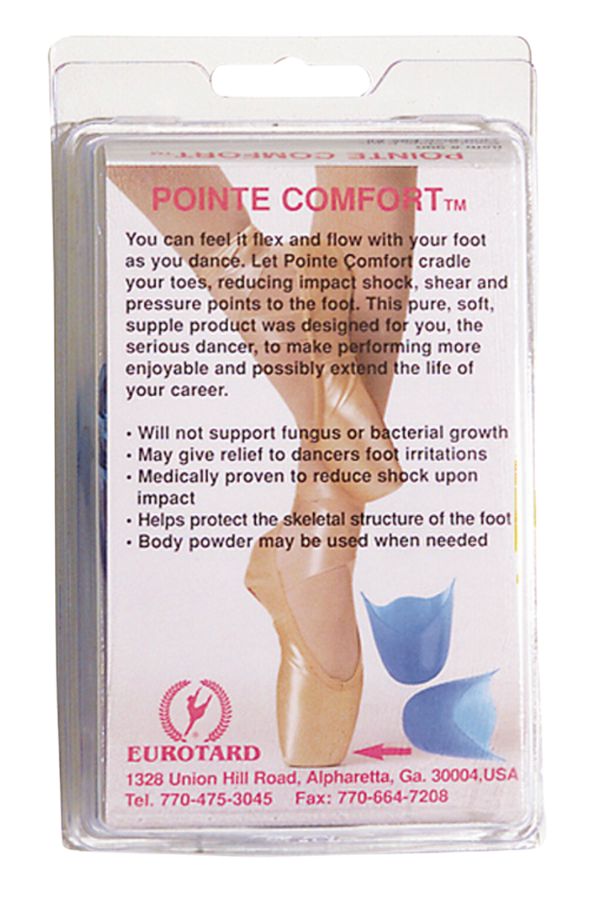 Pointe Comfort Shoe Pads by Eurotard for ballerinas looking for extra support in their pointe shoes 