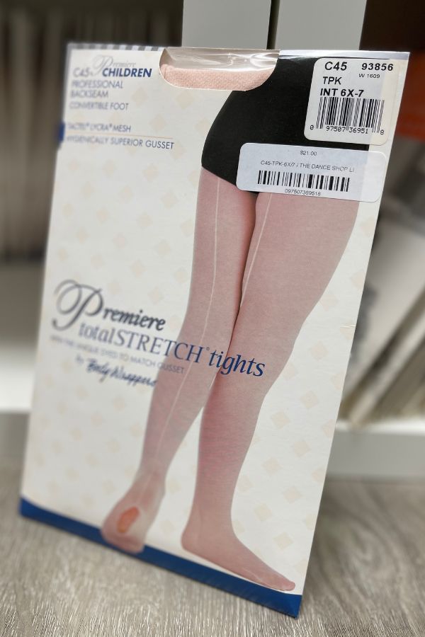 Body wrappers theatrical pink tights best sale